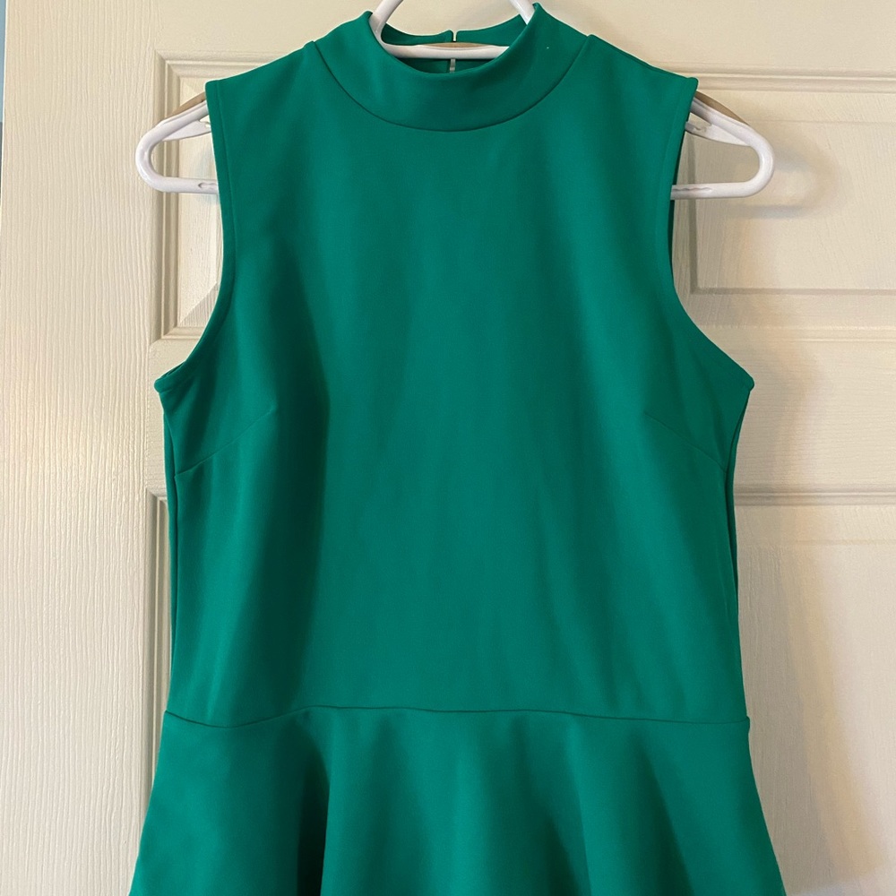 Banana Republic Peplum Sleeveless Top
